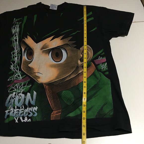 Hunter X Hunter Gon Freecss Neferpitou T-Shirt Large (Tag XL) All Over Print AOP - Picture 6 of 6